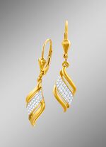 Oorbellen met synthetische zirkonia 