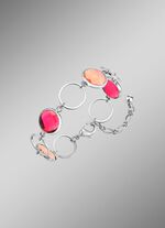 Sieradenset, 3-delig, met kristalstenen 