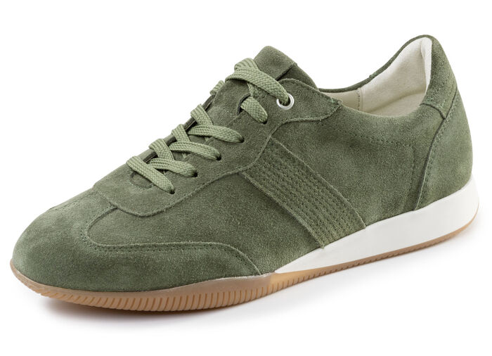 ELENA EDEN, comfortabele damessneakers, breedte H, met uitneembaar voetbed GRÜN