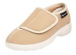 Klittenband lage schoen voor dames en heren BEIGE
