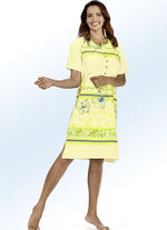 Set van twee nachthemden met geplaatste print op de voorkant 