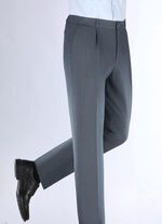 "Klaus Models" broek met plooien in 3 kleuren 