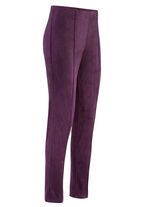 Broek in suèdelook BORDEAUX