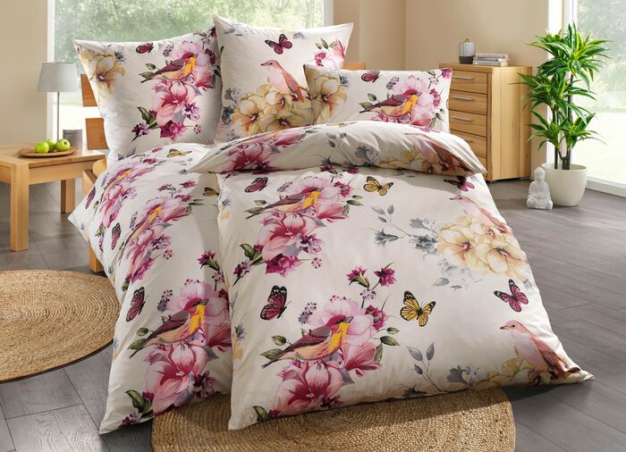 Fantastische beddengoedset met een veerachtig ontwerp 