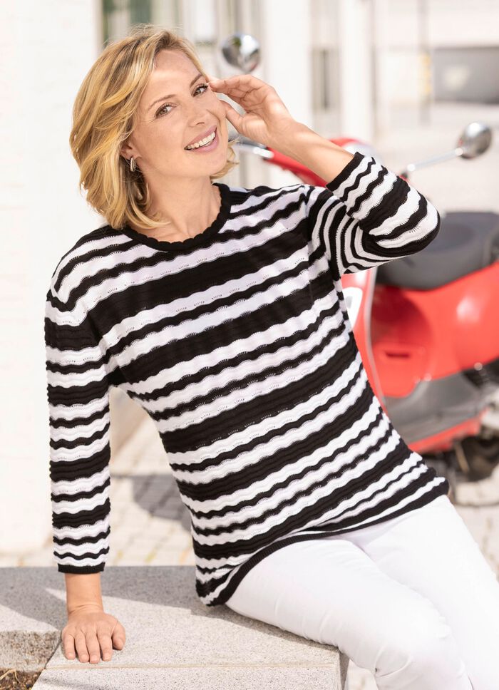 Trui van zeer zacht materiaal 