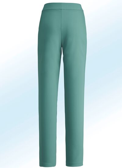 Broek met mooie decoratieve stiksels 