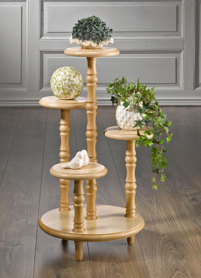 Mooie bloemenetagere BEUKEN