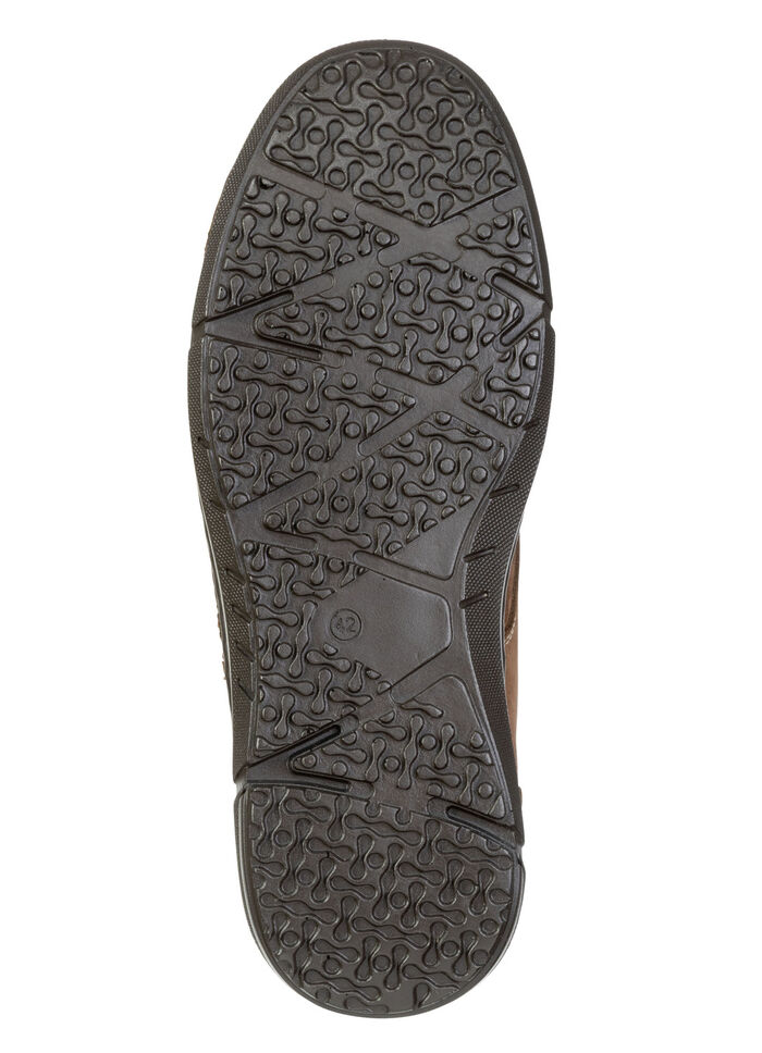 GINO GALANTE, klassieke herenpantoffels, met klittenbandsluiting COGNAC