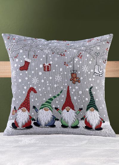 Kussenhoes in hoogwaardige wandtapijtkwaliteit 