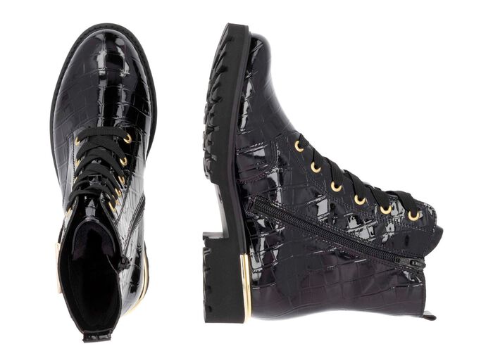 Remonte, stijlvolle dames enkellaarsjes, winterschoenen, breedte G, met uitneembaar voetbed 