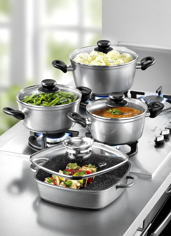 Stoneline &ndash; pottenset, 10-delig: Een aankoop voor het leven 