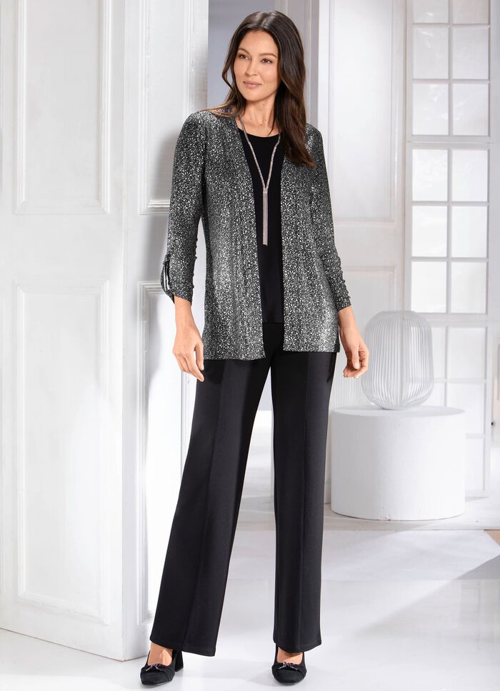 Broeken in modieuze breedte 