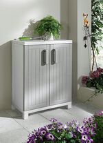 Opbergkasten van polypropyleen GRIJS