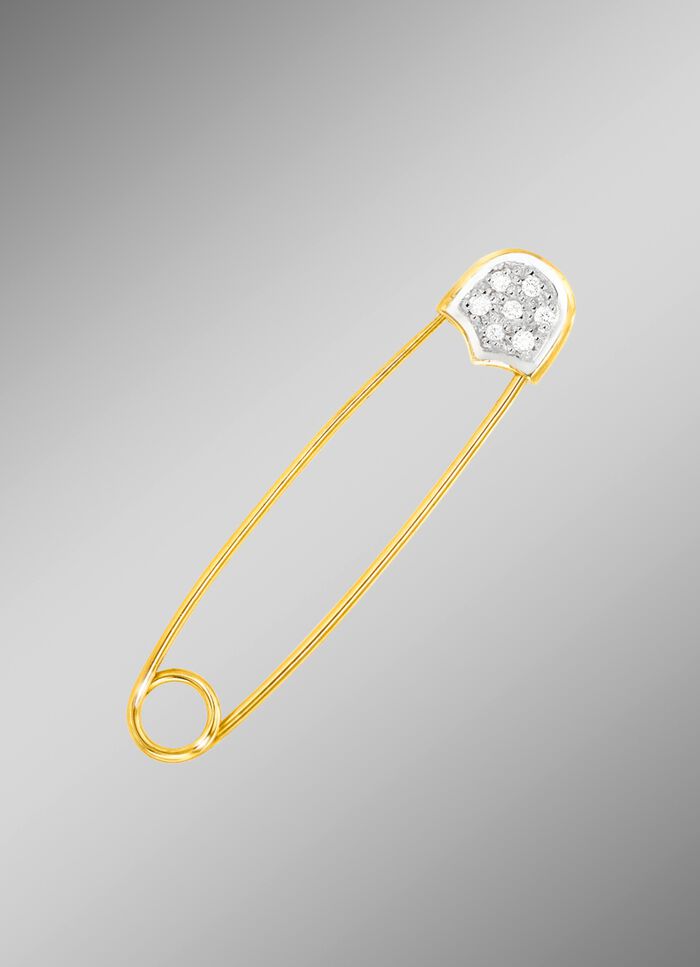 Broche met briljanten 