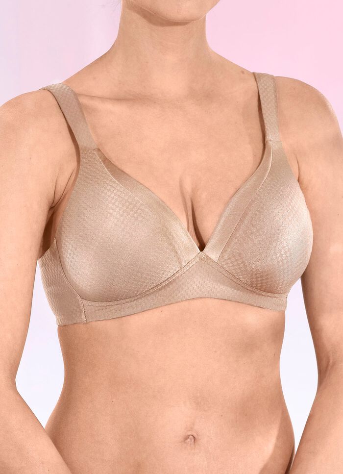 Naturana bh met verstevigde rug 