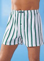 Vier-pack boxershorts, kleurrijke strepen 