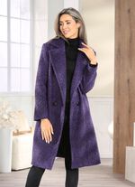 Jas met knoopsluiting 