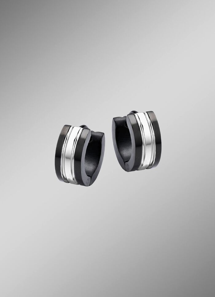 Glanzende opvouwbare oorringen 