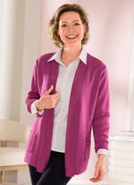 vest met gestreepte structuur 