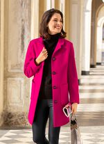 Korte jas met opstaande kraag 