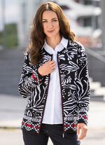 vest in jacquardmotief 