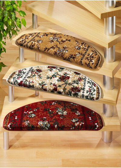 Prachtige, geweven trapmatten 