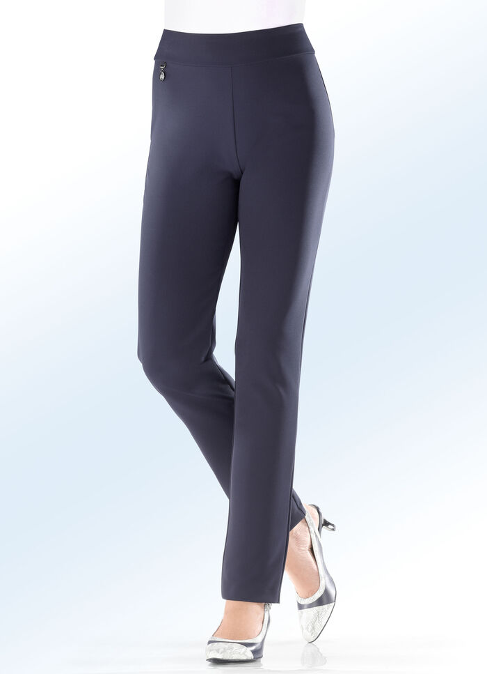 Broek met ingewerkte shaping-inzet MARINE
