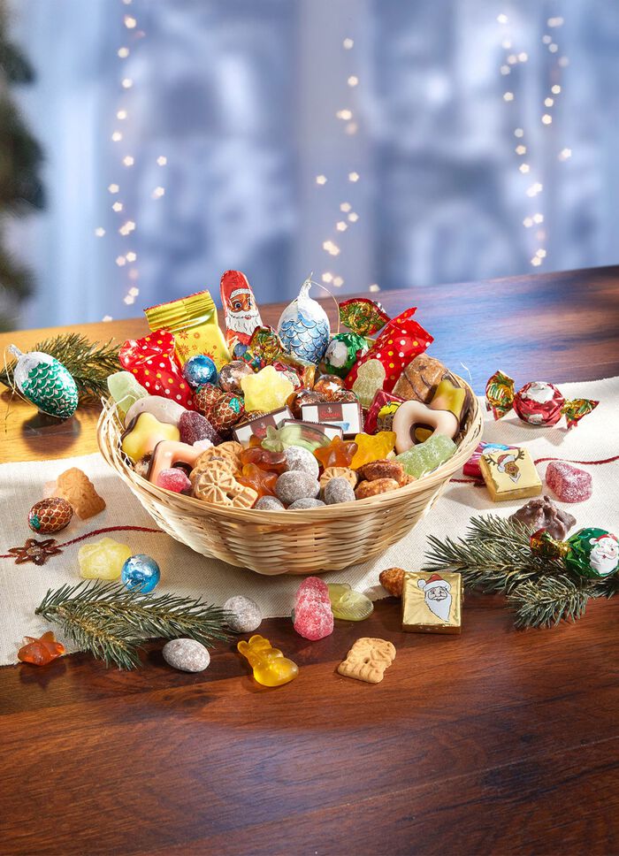 Kerstmand voor lekkernijen 