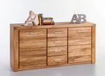Dressoir met massief houten fronten WILD EIKEN