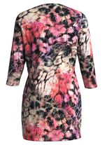 Gebreide tuniek met subtiele glitteraccenten 