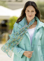 Sjaal met geometrisch ontwerp 