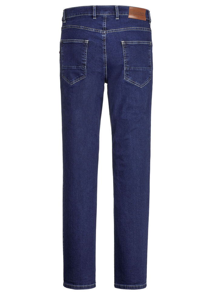 Jeans "Francesco Botti" in 3 kleuren DONKERBLAUW