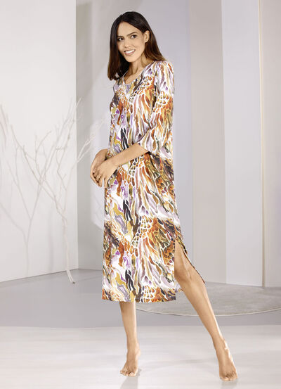 Laurina nachthemd met briljant printdessin 