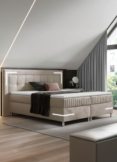 Boxspringbed 120x200 cm 