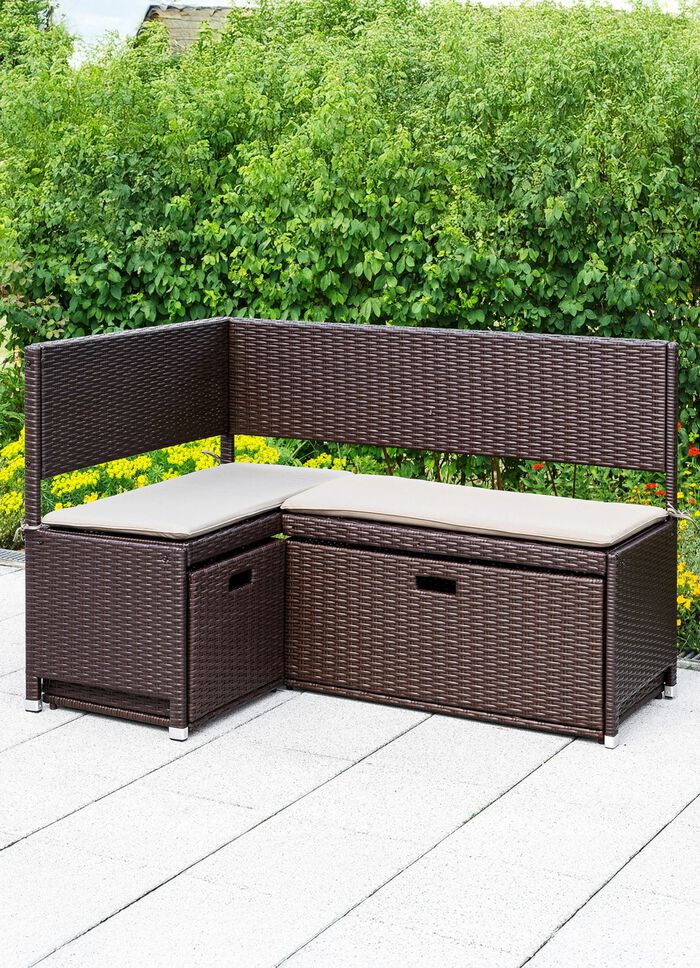 Opbergbox voor onder hoekbank 