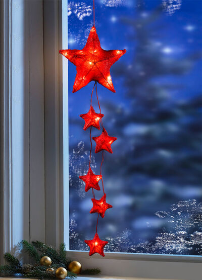 Verlichte sterhanger 