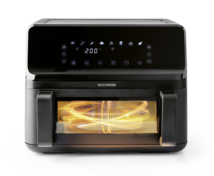 Digitale heteluchtfriteuse met touchdisplay CRÈME