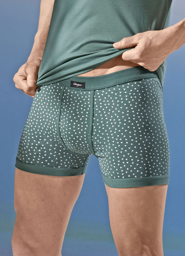 Set van drie onderbroeken met all-over dessin 