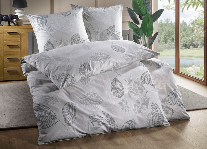 Beddengoedset dubbelzijdig bedrukt GROEN