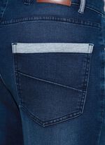 Jogger denim jeans van "Francesco Botti" in 2 kleuren DONKERE JEANS
