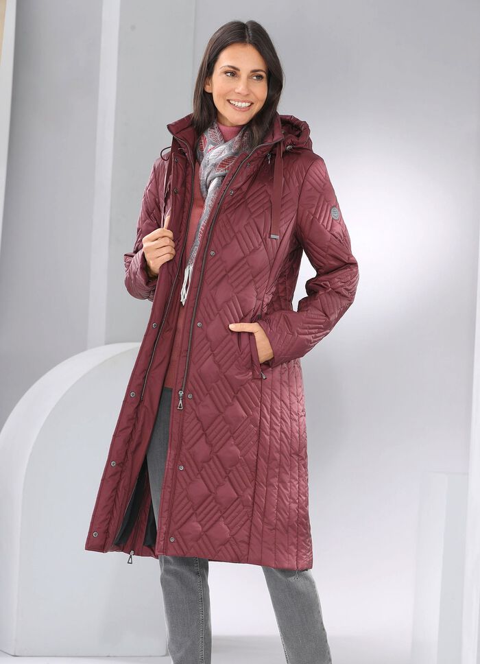 Jas met interessante quilting 