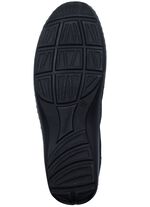 Waldl&auml;ufer, comfortabele damespantoffels, breedte H, met uitneembaar voetbed MARINE