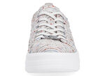 Remonte sneakers gemaakt van effectief gestructureerd textielmateriaal WIT-MULTICOLOR