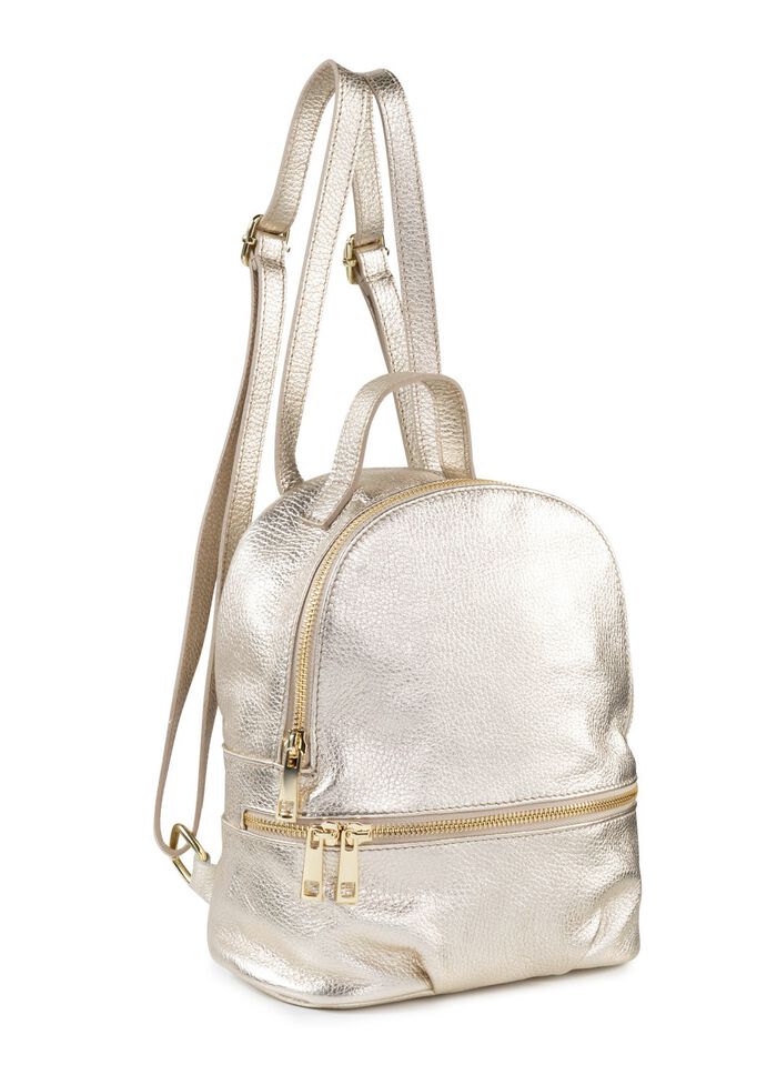 Laurina rugzak van generfd kalfsnappaleer 