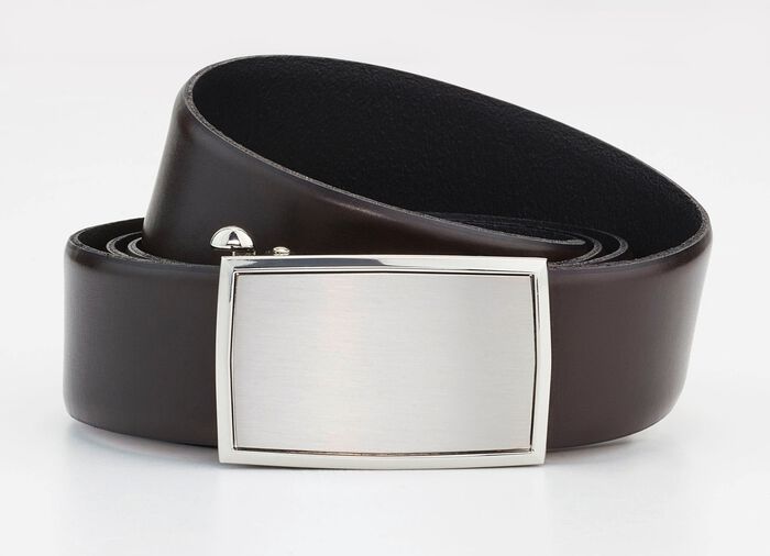 Herenriem, 3,5 cm breed met automatische sluiting 