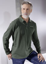 Poloshirt van “Milano Italy” in 2 kleuren OLIJF