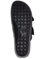 Klassieke damesmuiltjes, breedte H, met elastisch materiaal ZWART