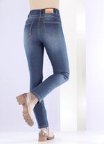 Vormgevende jeans in 4-pocketmodel 
