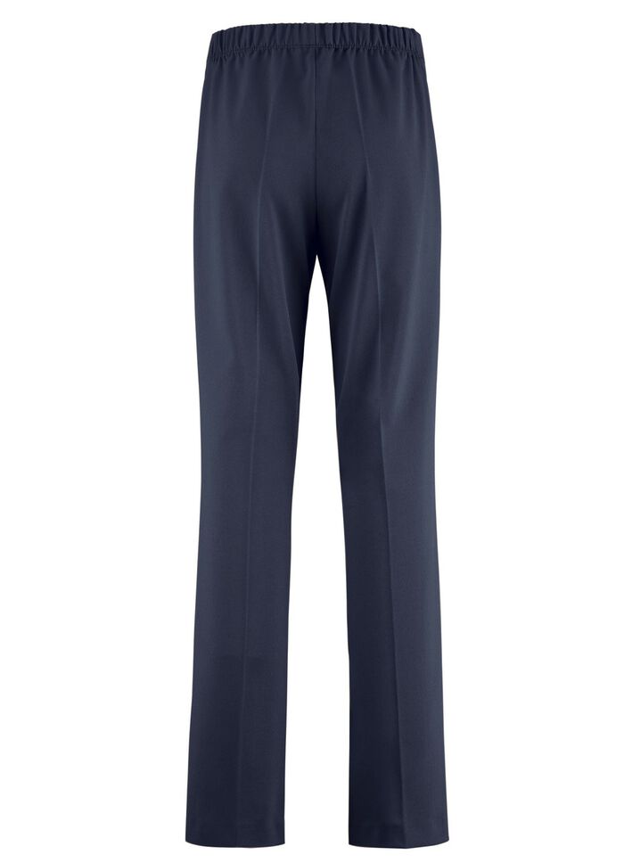 Chique broek met uitlopende enkels 