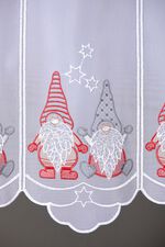 Korte jaloezie met gebogen uiteinde 